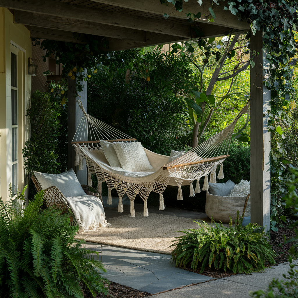 Beau jardin printanier avec des fleurs colorées